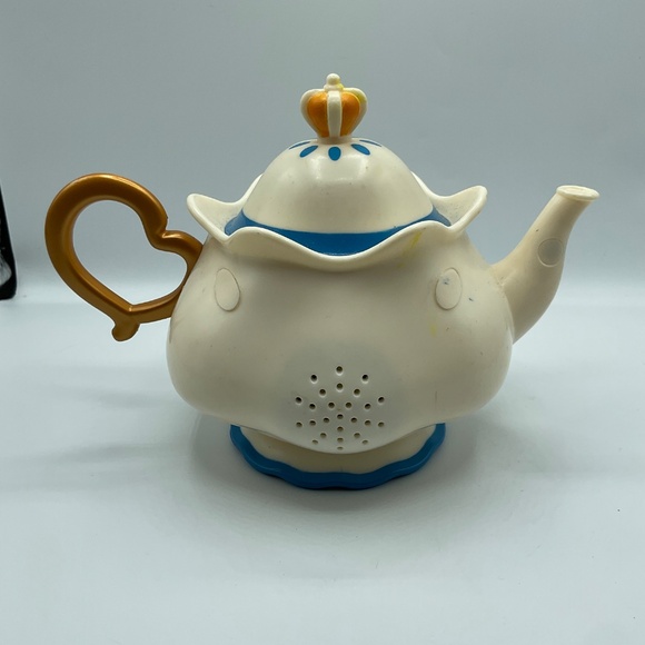 Disney Alice In Wonderland Tea Pot Vintage  Plastic With Sound  Batteries - Picture 6 of 8